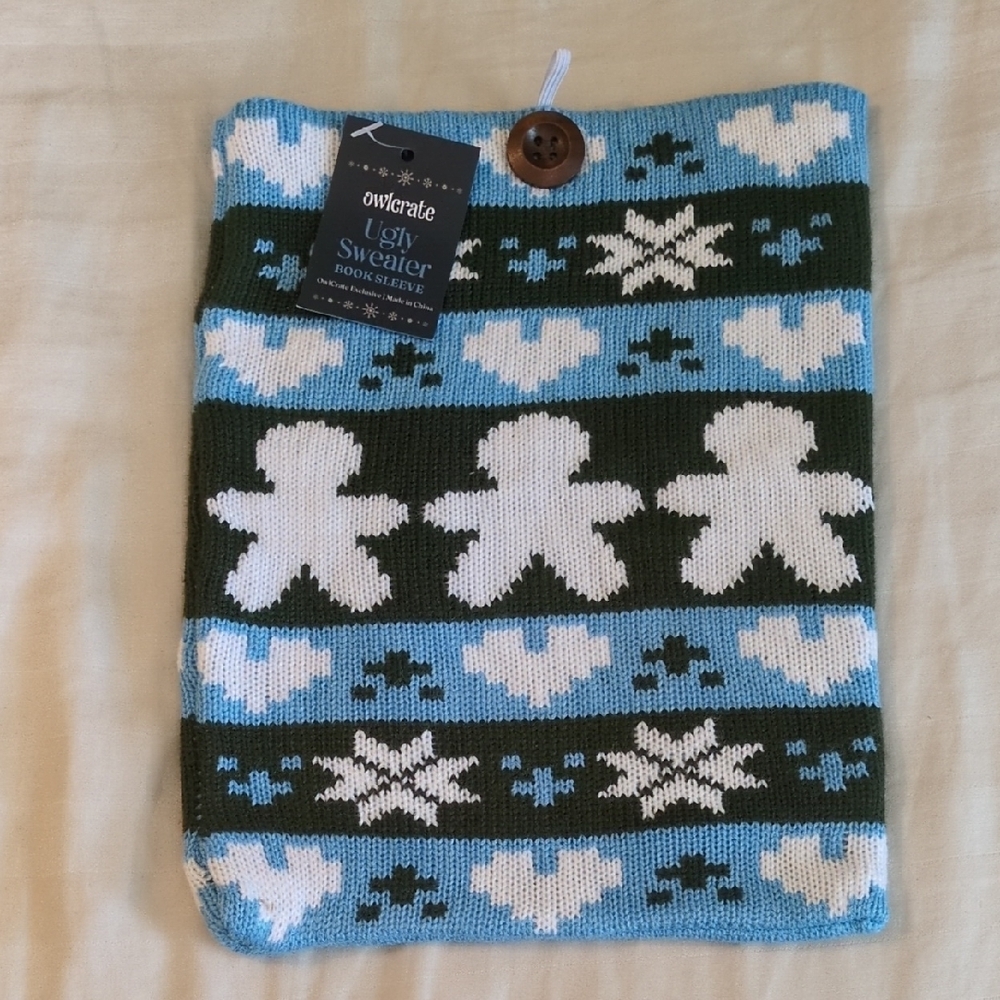 OwlCrate Ugly Sweater Book Sleeve